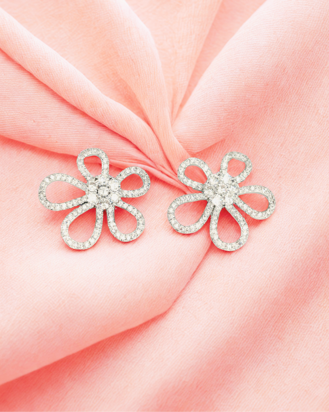 Twinkle Bloom Studs Earrings