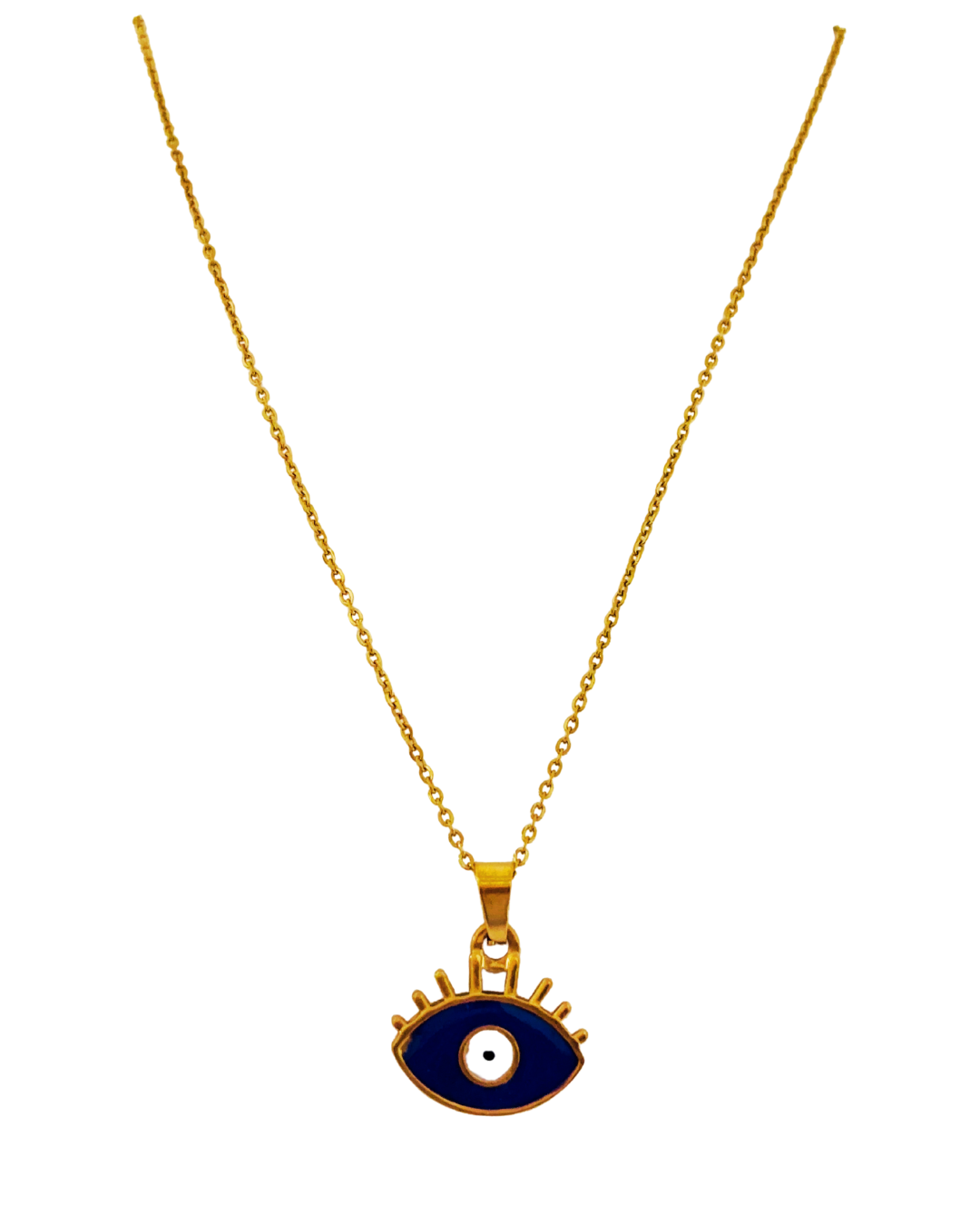 Royal Evil Eye Korean Pendant Necklace
