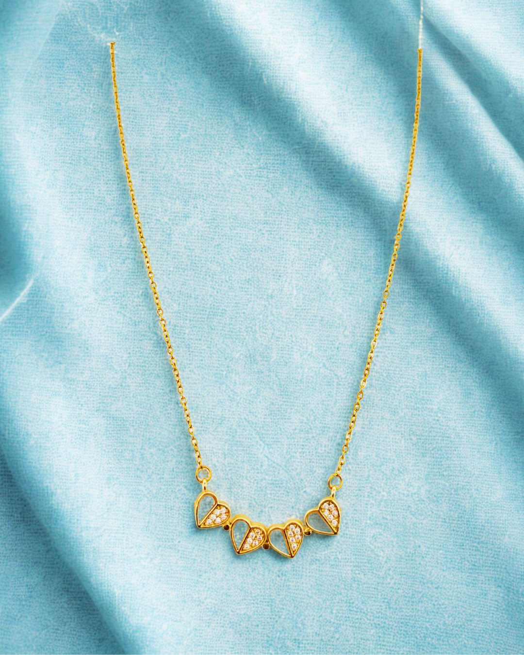 Lucky Clover Magnet KoreanPendant Necklace