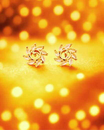 Swirl Blossom Studs