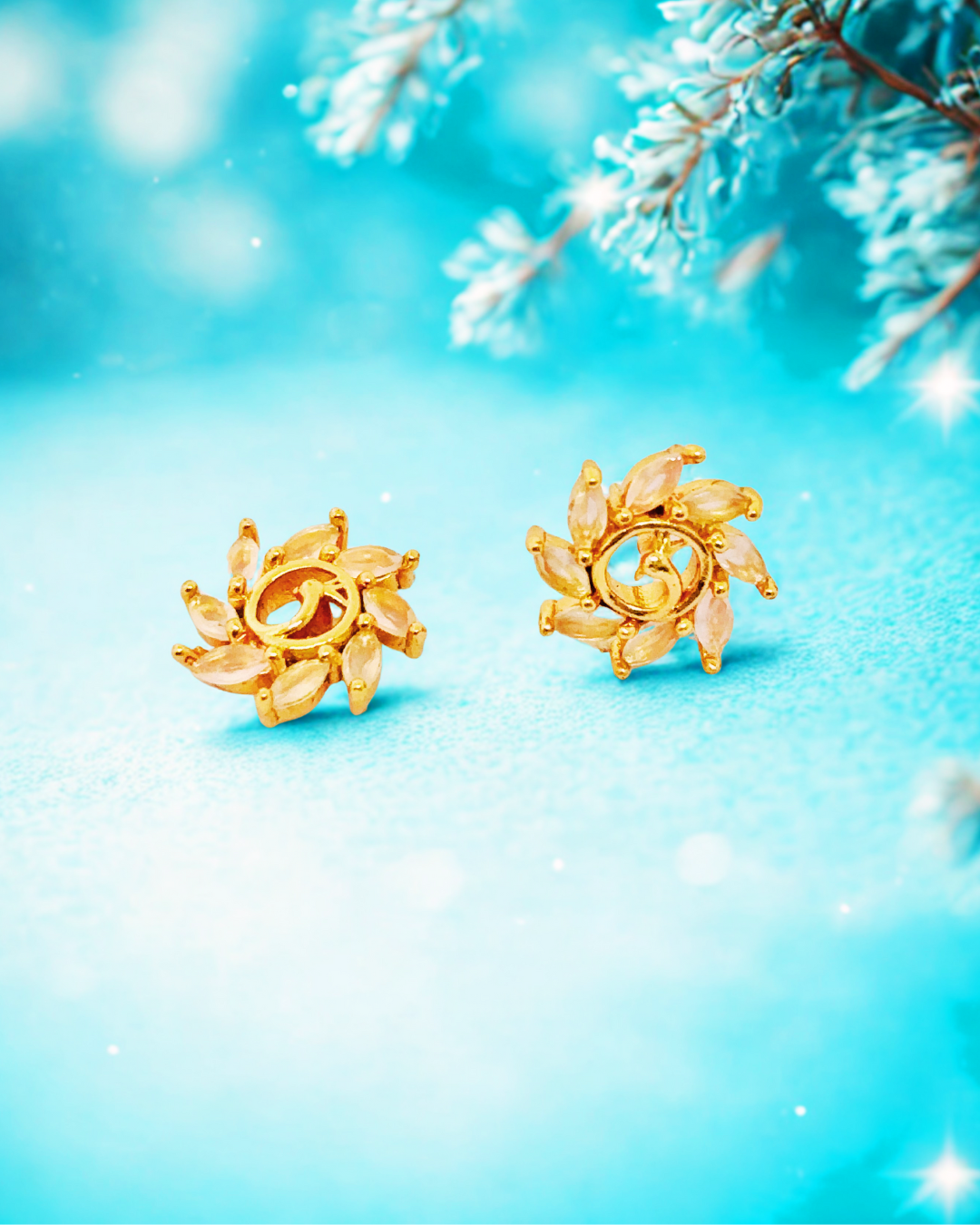 Swirl Blossom Studs