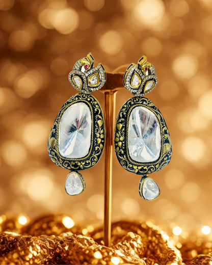 Noor-E-Nazakat Kundan Earrings