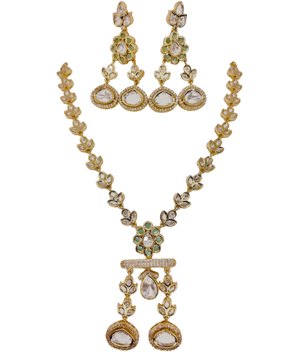 Royal Kundan & Emerald Bridal Set