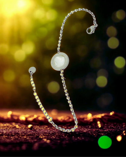 Midnight Charm Link Korean Bracelet