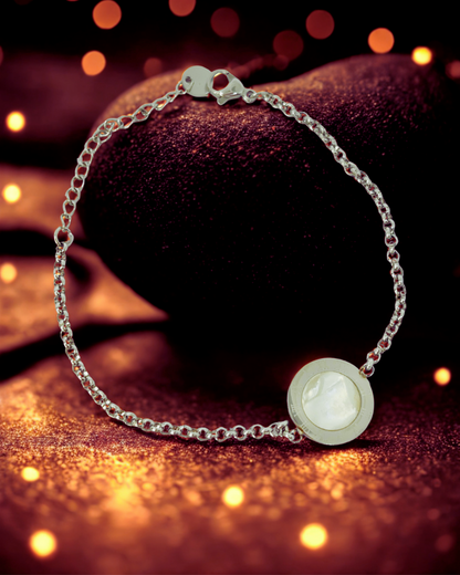 Midnight Charm Link Korean Bracelet