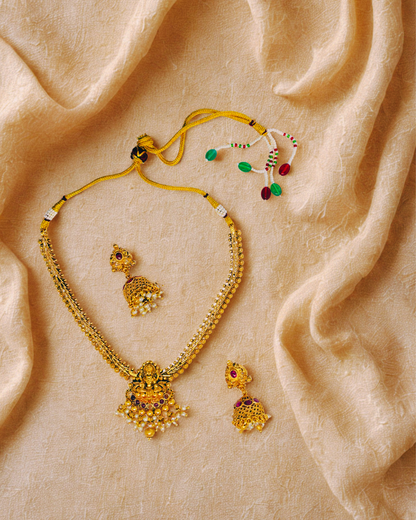 Temple Jwellery Necklace Set