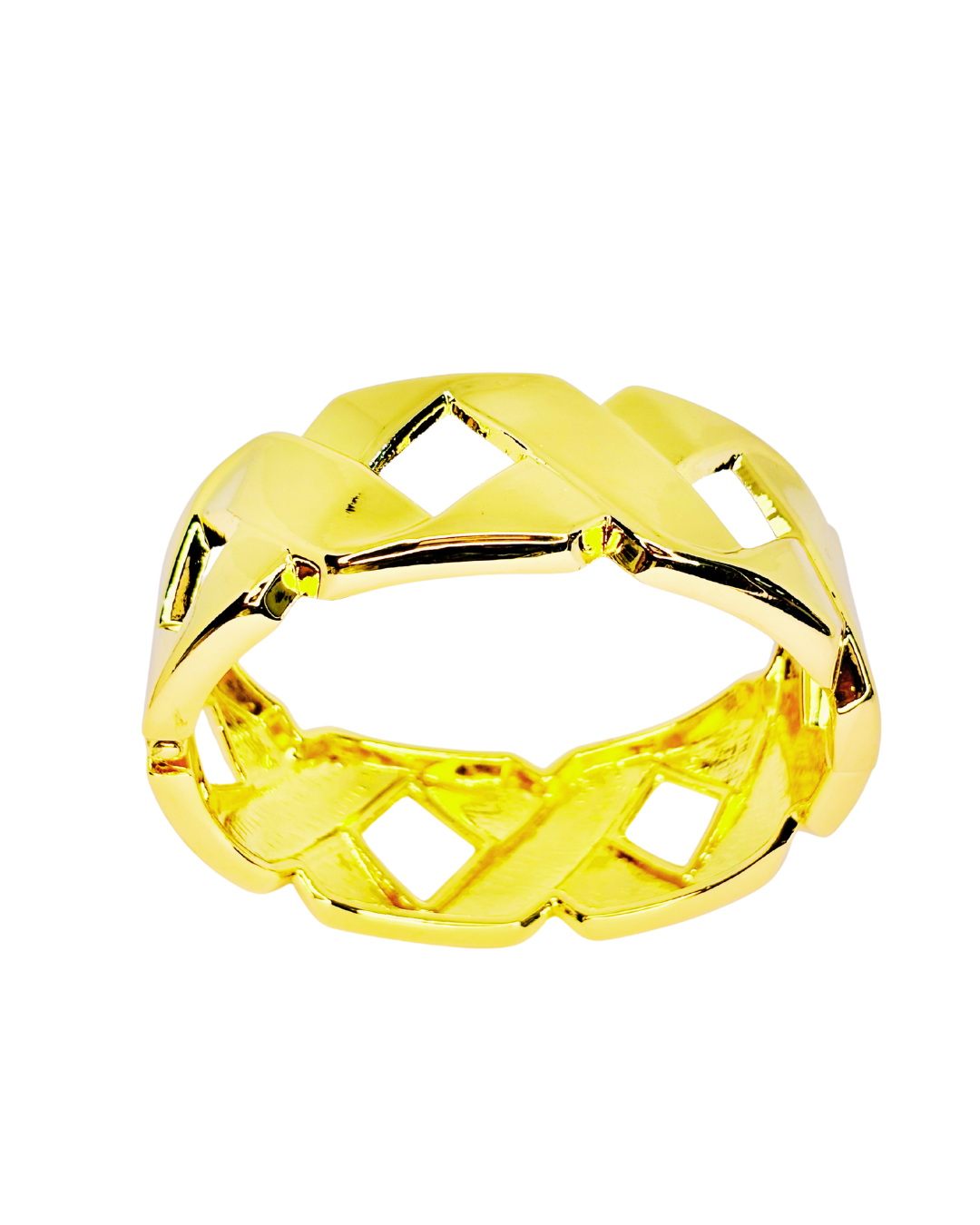 Lattice Luxe Gold Korean Bracelet