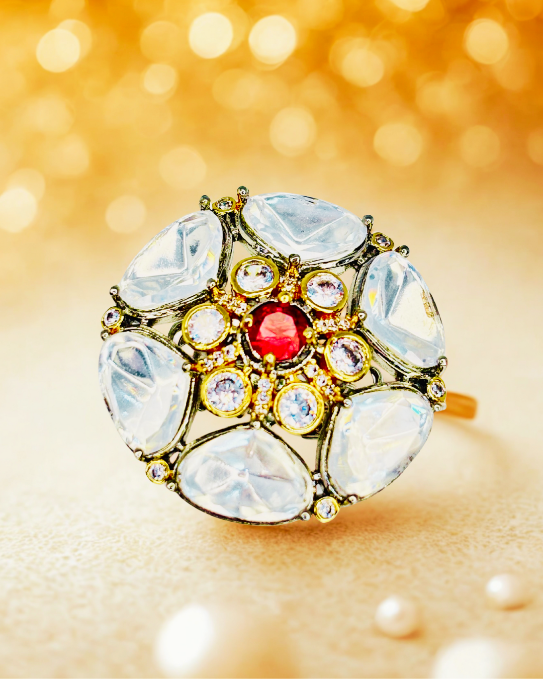 Mughal Radiance Ring