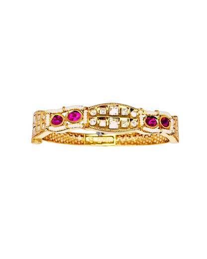 Antique Ruby Kundan Kada