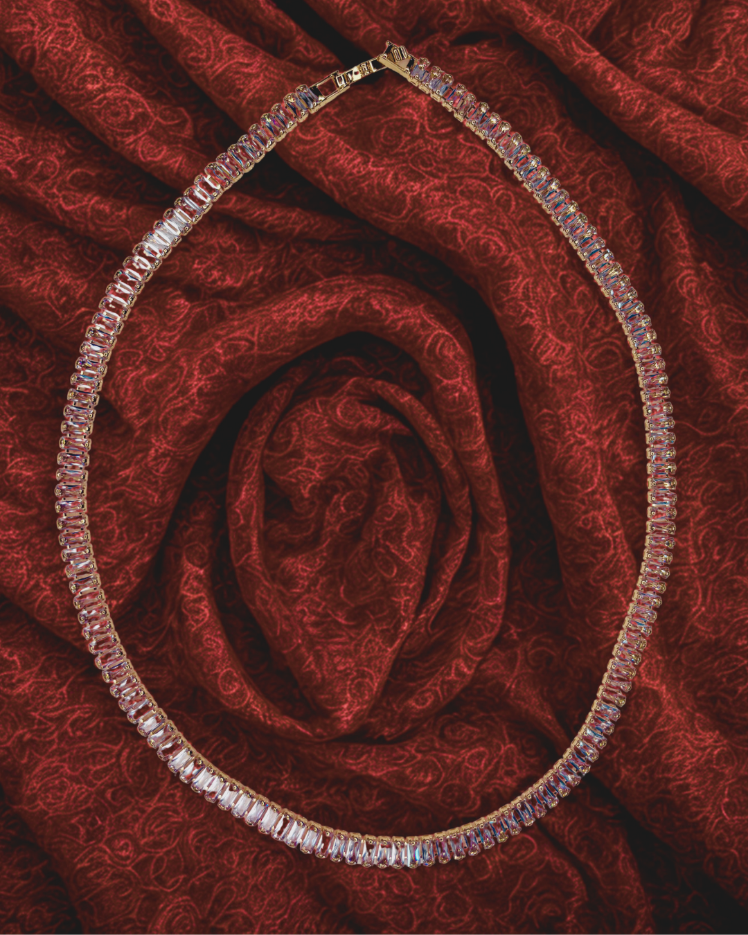 Crystal Luxe Korean Choker