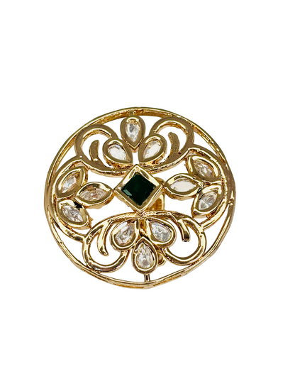 Kundan Filigree Ring