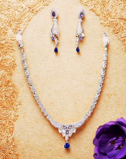 Royal Sapphire Bloom AD Set