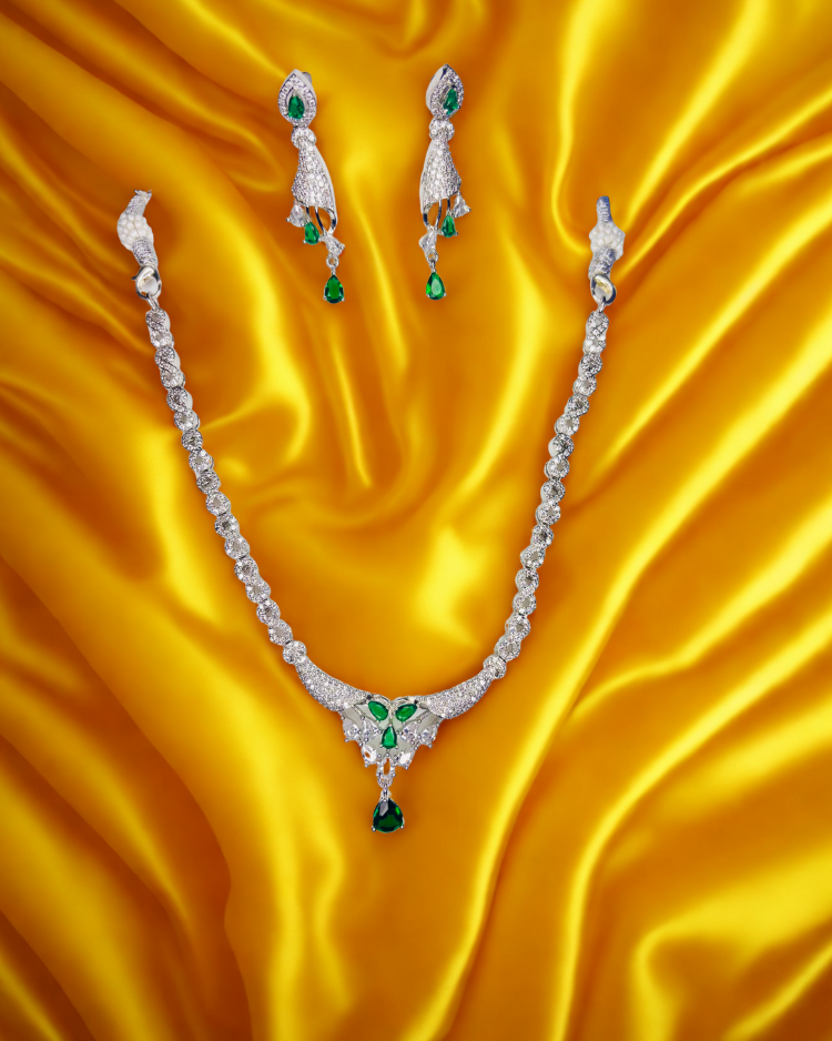 Royal Sapphire Bloom AD Set