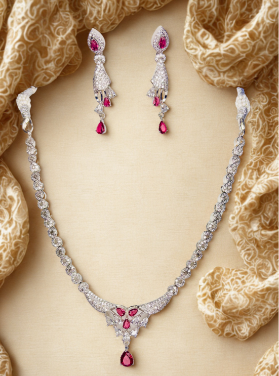 Royal Sapphire Bloom AD Set