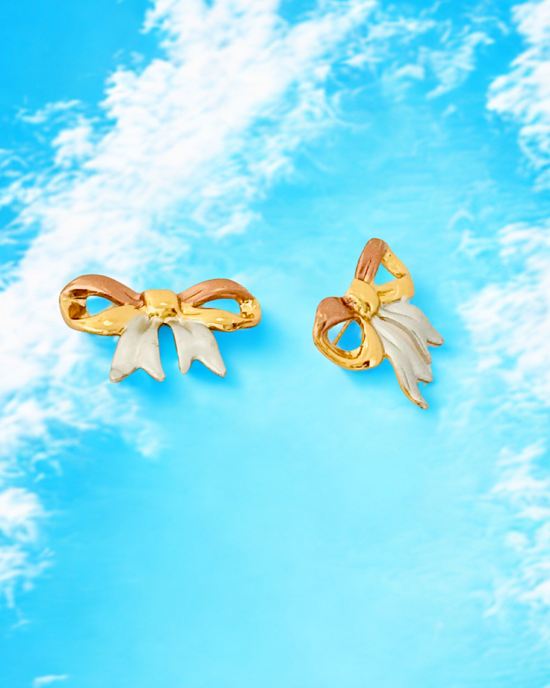 Bow Knot Stud Earrings