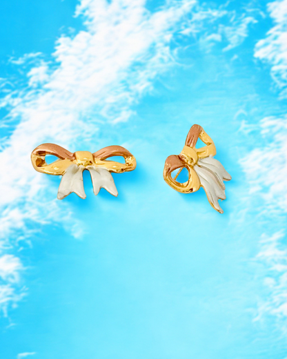 Bow Knot Stud Earrings