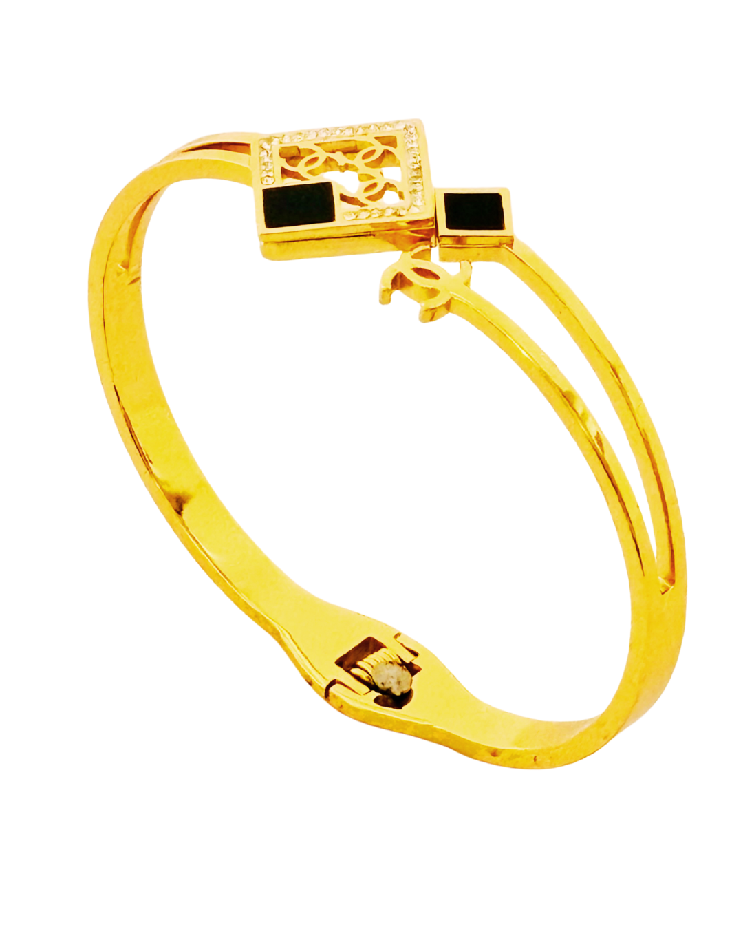 Gold-Plated Geometric Designer bracelet
