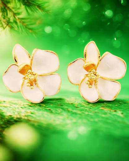 Floral Stud Earrings