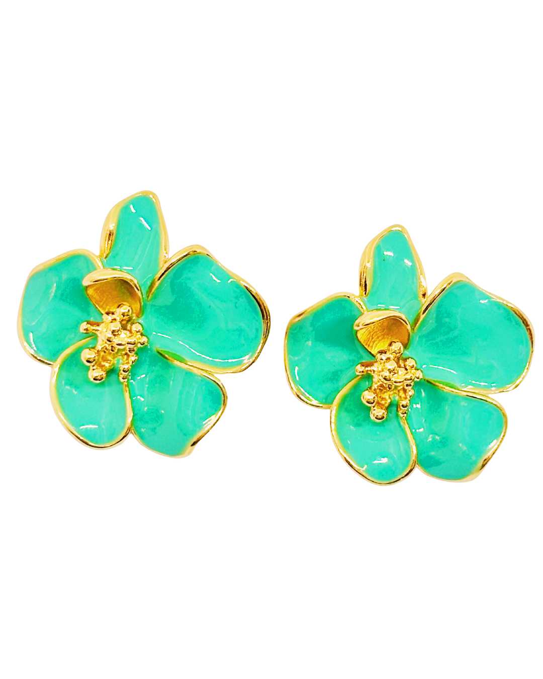 Floral Stud Earrings