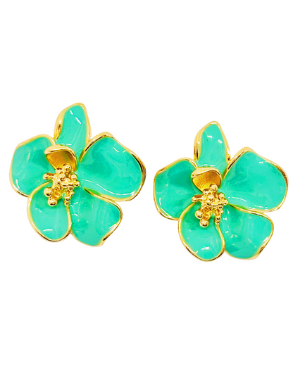 Floral Stud Earrings