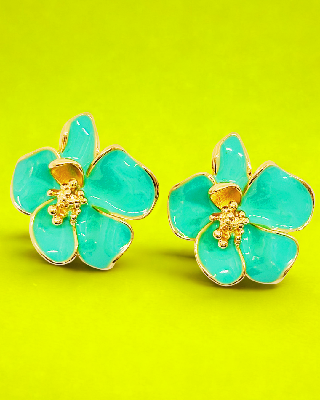 Floral Stud Earrings