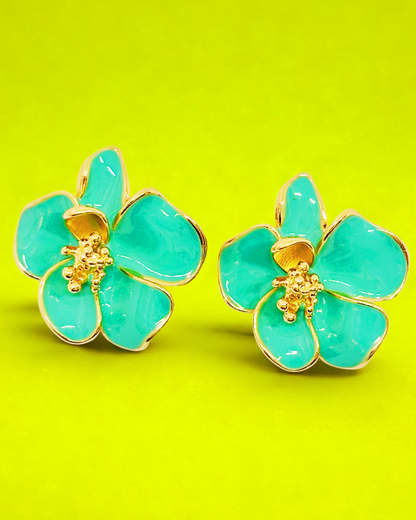Floral Stud Earrings