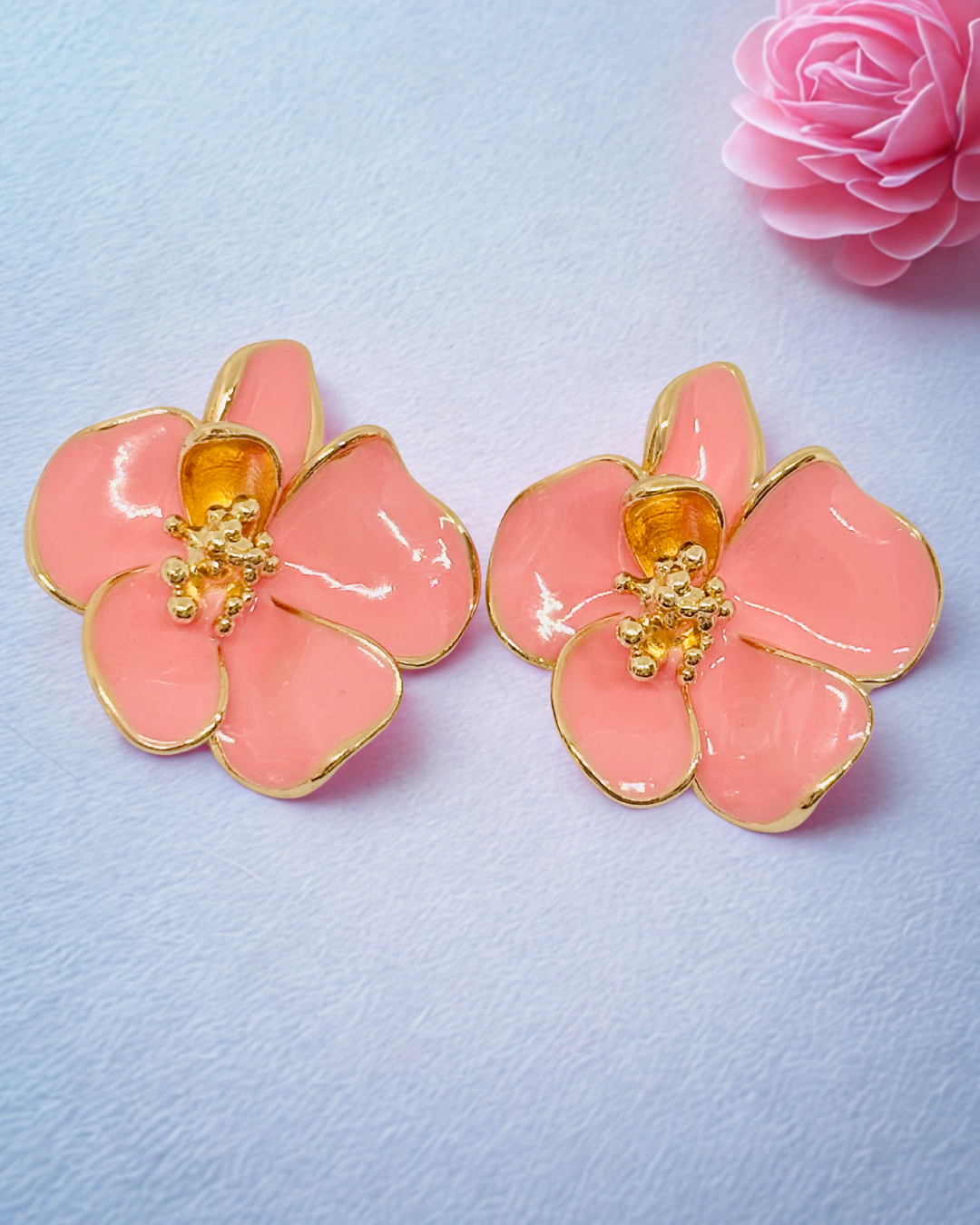 Floral Stud Earrings