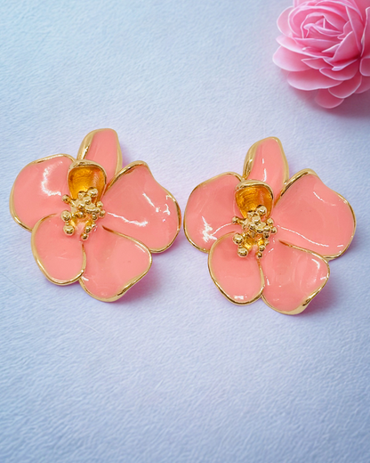 Floral Stud Earrings