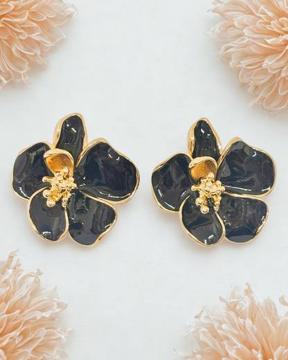 Floral Stud Earrings