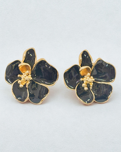 Floral Stud Earrings