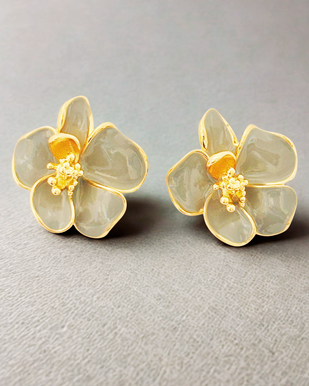 Floral Stud Earrings