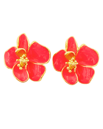 Floral Stud Earrings
