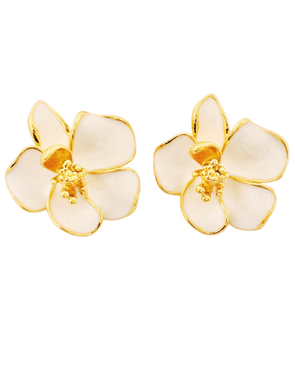 Floral Stud Earrings
