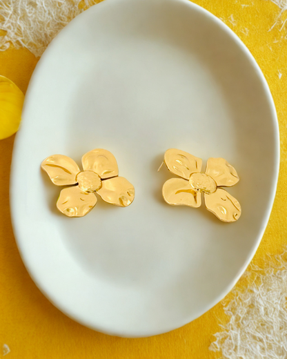 Floral Stud Earrings
