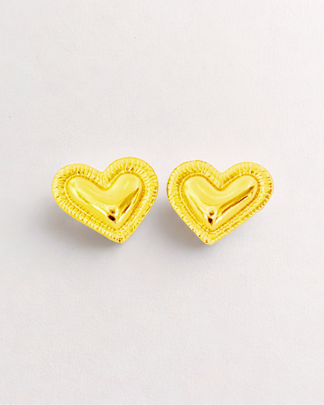 Heart Stud Earrings