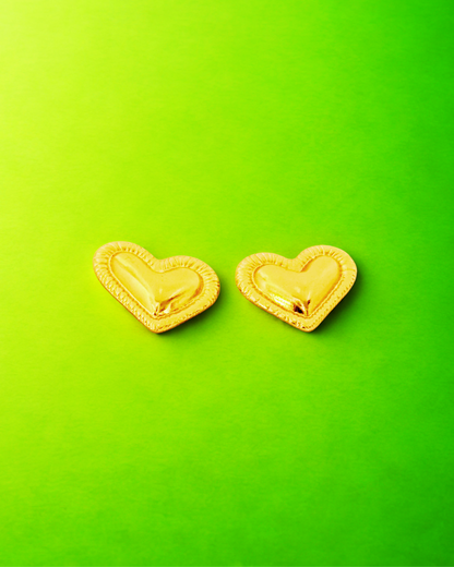 Heart Stud Earrings