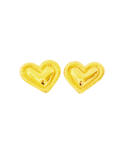 Heart Stud Earrings