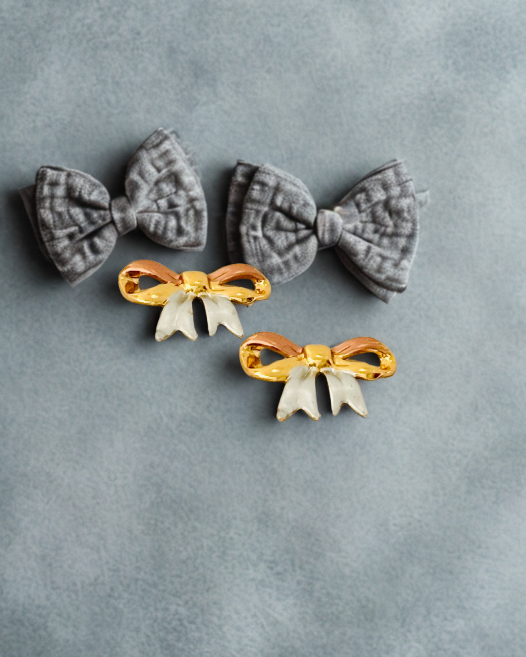 Bow Knot Stud Earrings - Image 2