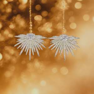 Celestial Starburst Stud Earrings