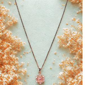 BlushSun Radiant Pendant