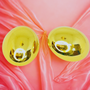 Classic Golden Dome Stud Earrings