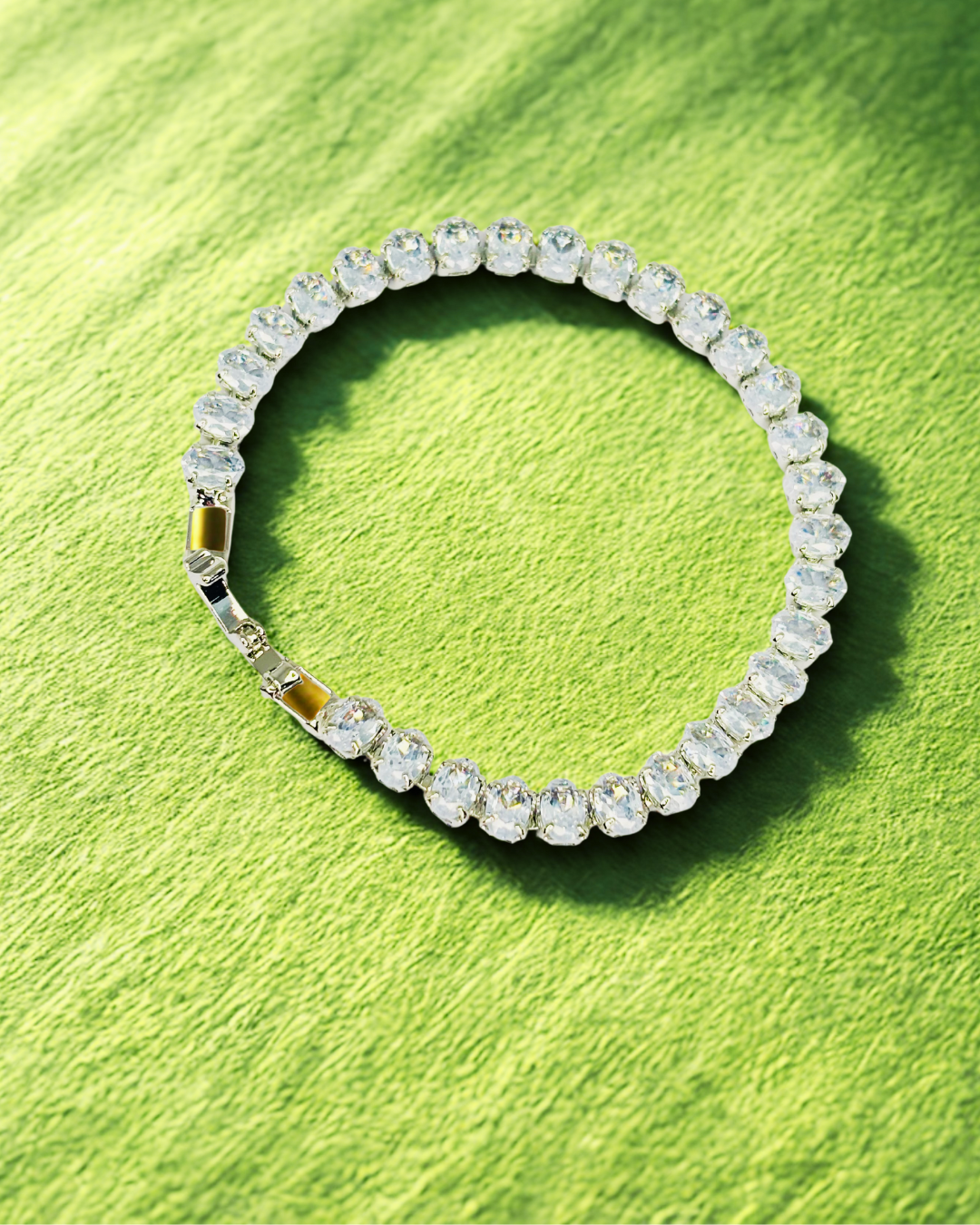 Classic Solitaire Crystal Bracelet - Image 3