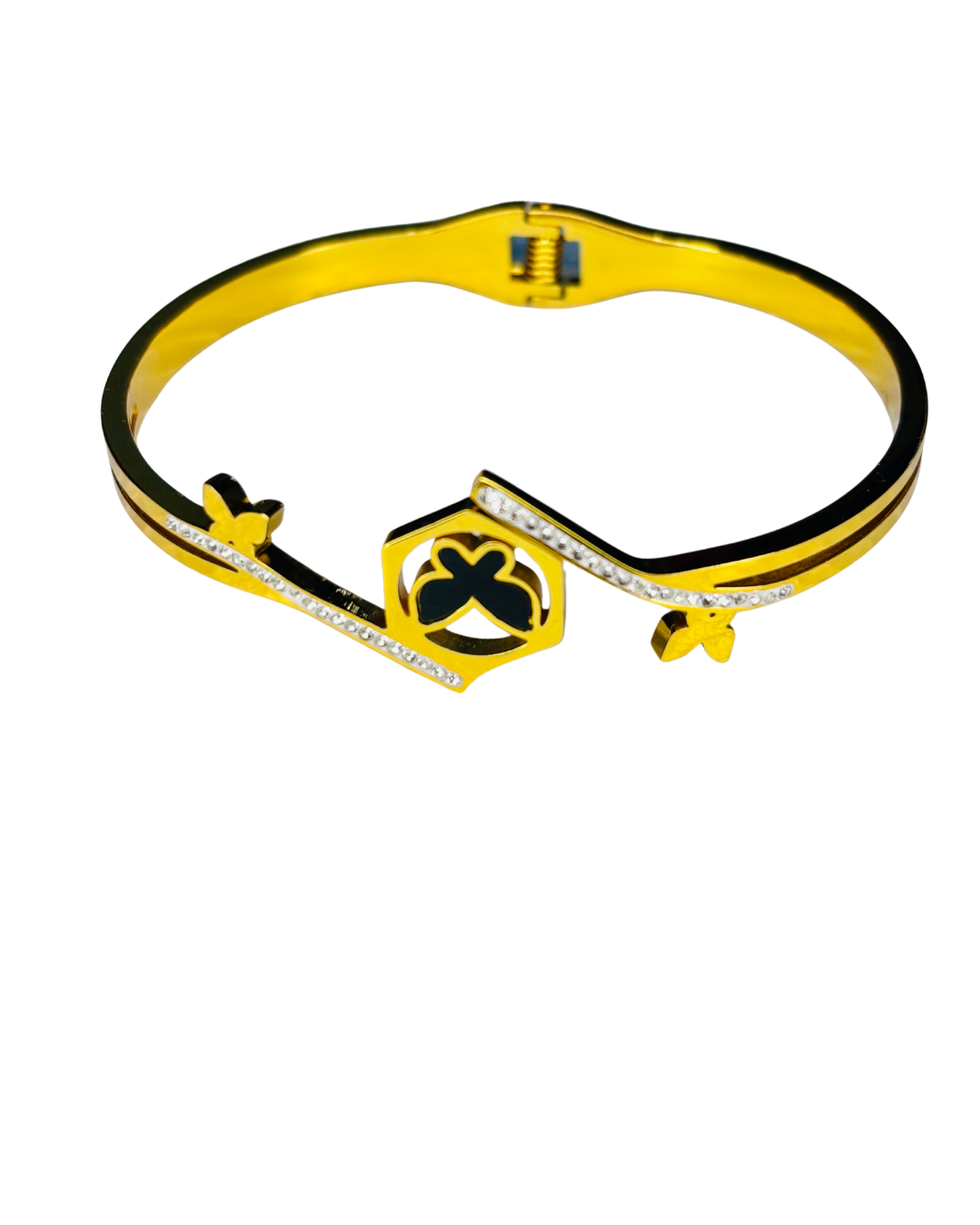 Clover Luxe Cuff Bracelet - Image 3